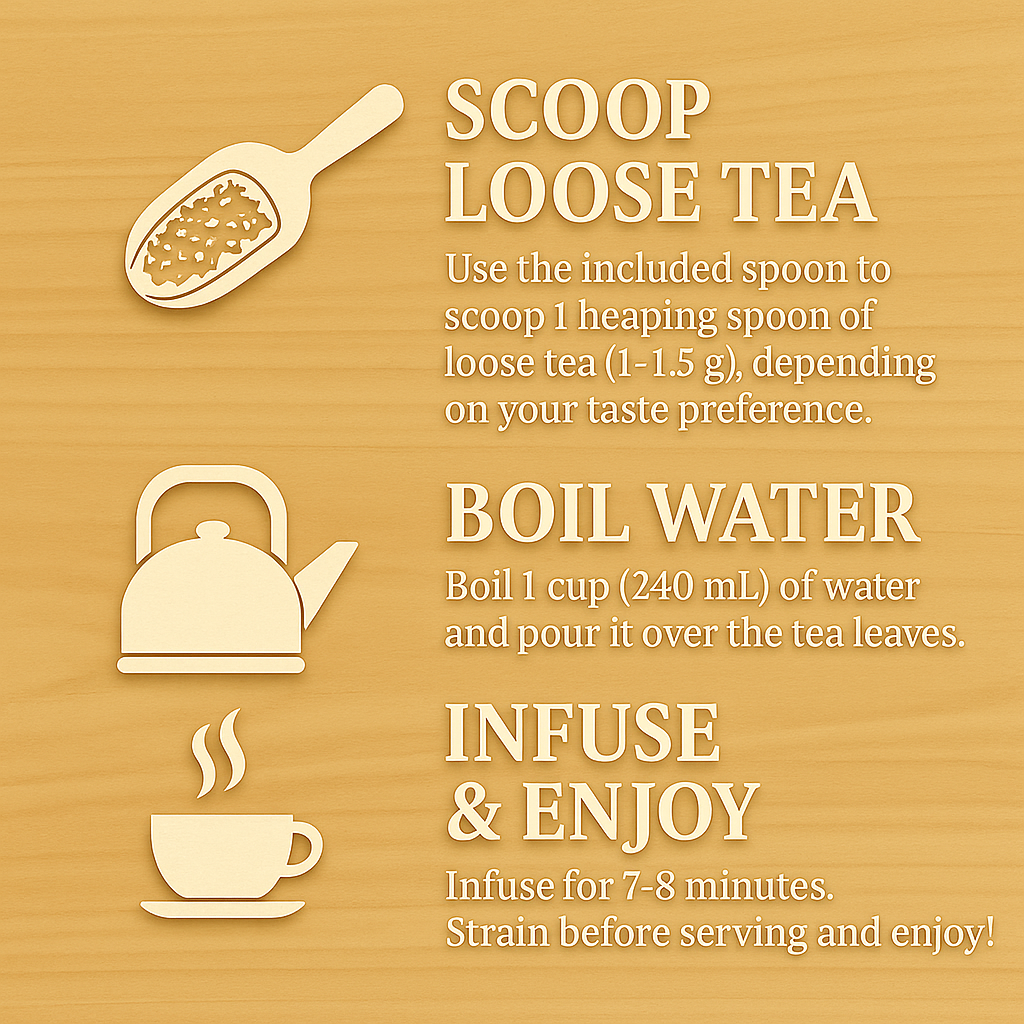 Olive Vitality® Olive Leaf Loose Tea (80 Servings | 4.2 oz | 120 g)